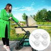 ORFOFE Baby Walker Replacement Wheels 4-Pack Universal Fit Smooth Rolling