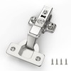 Furniware 2 pcs Soft Close Cabinet Hinge,110 Degree Half Overlay