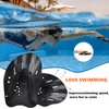 Swimming Training Hand Paddle , Swimming Training Paddle Adjustable Diving