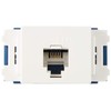 Panasonic WNT15649W Embedded Telephone Modular Jack, 6 Poles, 4 Cores,