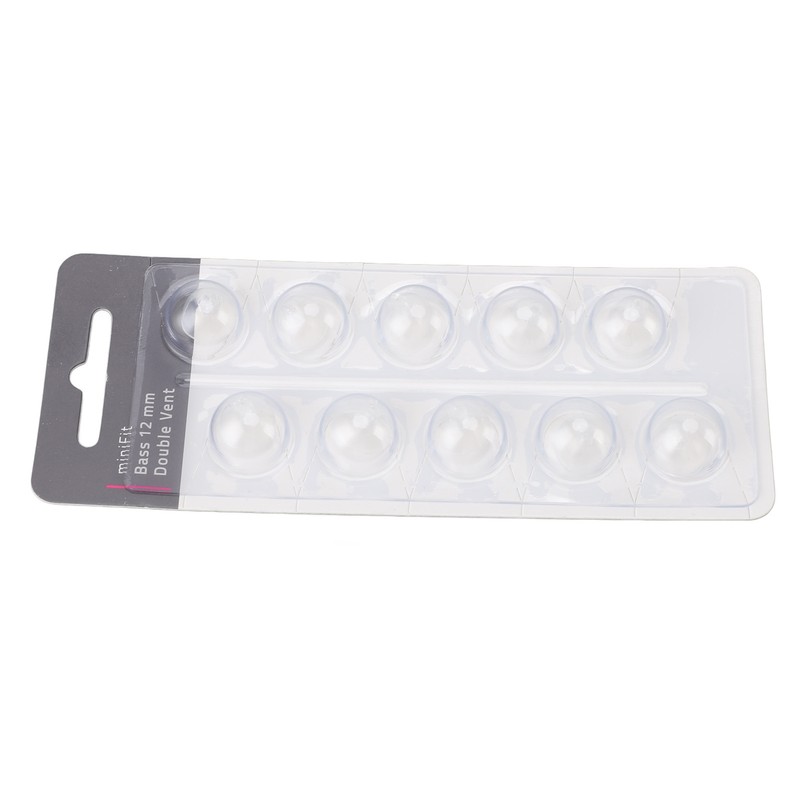 10pcs Double Vent Bass Dome Accessory Single Layer Double Vent