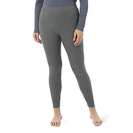 32 DEGREES Heat Womens Ultra Soft Thermal Midweight Baselayer Legging Pant,Charcoal Heather,Medium