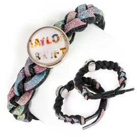 KufaerBeam Taylor Quotes Merch Music Lover Bracelet, Gifts For Fans, Girls, Teen, Daughter, Women, Cute Bracelets (B)