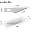 DIYSELF 1 Pcs Craft Hobby Knife Exacto Knife with 11