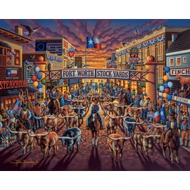 Dowdle Personal Puzzle - Fort Worth Stockyards - 210 Piece