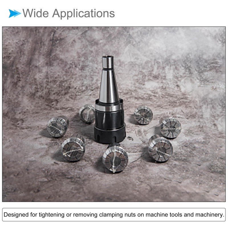 CoCud O Type Wrench ER40 Type Collet Chuck Nut Spanner