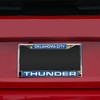 Oklahoma City Thunder Chrome Metal Laser License Plate Frame -