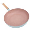 Frying Pan Egg Omelette Pan with Wooden Handle Heat Resistant