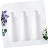 Vaguelly 3pcs Refillable Plastic Travel Containers Durable Lotion and Cosmetic