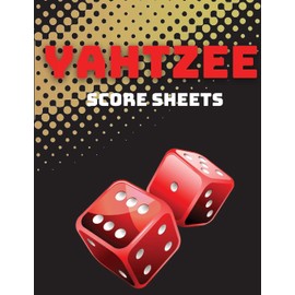 Yahtzee Score Sheets: Amazing 100 Large Yahtzee Score Pads Pages, Score Pads for Scorekeeping, Large Format 8.5" x 11" Yahtzee Score Cards
