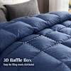 DAICO Goose Feather Down Comforter Queen Size, All Season Luxury