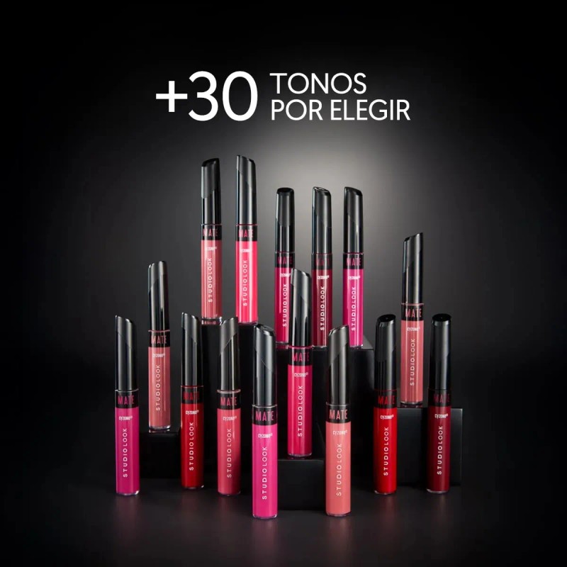 Labial Mate Indelebles Studio Look Cyzone No Transfiere