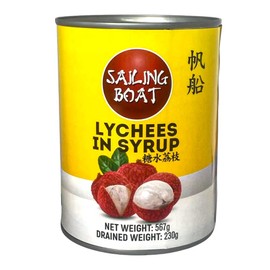 Sailing Boat Lychees in Light Syrup 567g