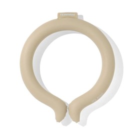 [F.O. International] ICE RING Ice Ring, Large Size, For Adults, Freezes at 66°F (28°C) [Sold Over 40,000 Bottles in 2021] (Large, Adult), Beige)