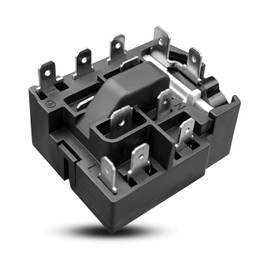 Freezer PTC Start Relay Replace QPS2-C4R7MD3 Fit for Frigidaire PTC Frigidaire FFFU13F2VW FFFU16F2VV FFFU16F2VW FFFU18F2VW, Starter and Overload Protector Kit Replace DRB26R61A 7 5304521534 5304521562