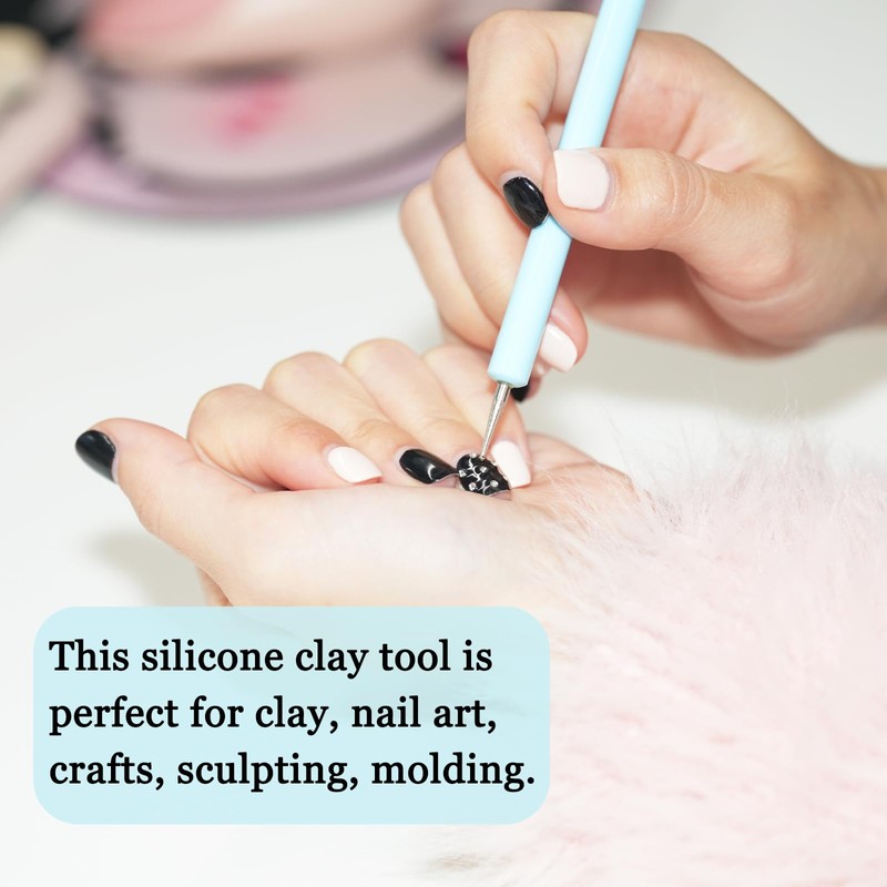 10 Pieces Silicone Clay Tools for Sculpting Clay Modeling, Resin