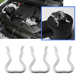 Micro Traders 10PCS Common Rail Injector Return Leak Off Pipe Clips F00VC22003 F00RJ00322 Replacement Fuel Injector Steel Metal Retaining Clips