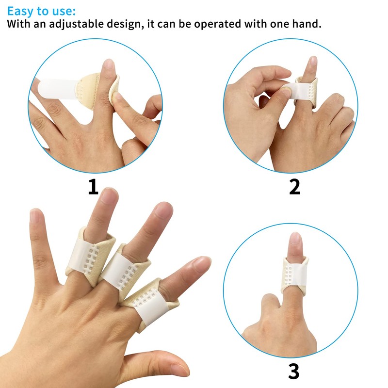 Lechengjia Acteso Neoprene Finger Clip Bracket - Damage Support for