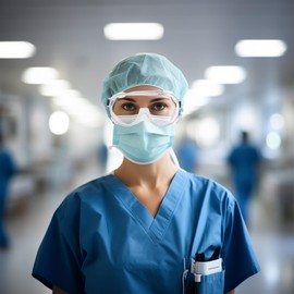 BambooMN Reusable Protective Safety Goggles - 1 Pair