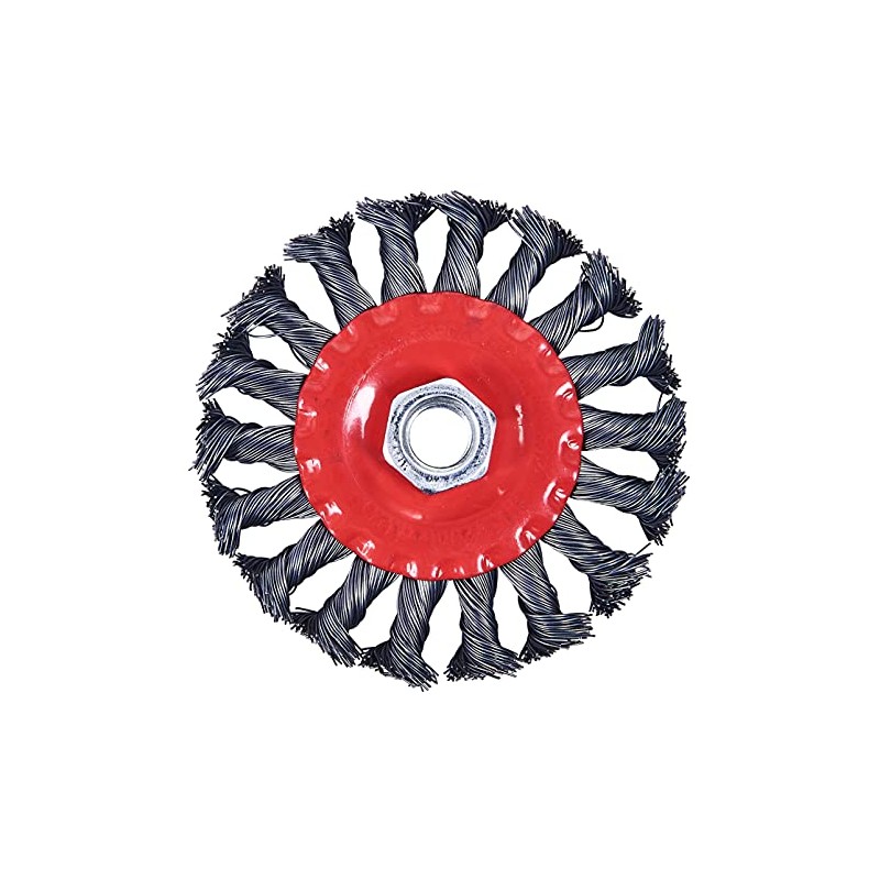 Amtech F3365 100mm (4") Twist knot wire wheel