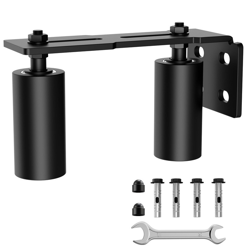 Anobeyi Heavy Duty Slide Gate Roller Guide with L Rear