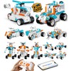 STEM Robot Building Kit for Kids, 12-in-1 Building Robot Toys