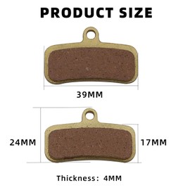 DEFIYEAR 2PCS for Surron Brake Pads, Disc Brake Pads for Surron Sur Ron Light Bee X, Segway X160/X260, Motorcycle Brake Pad, Brake Pads Set for Electric Dirt Bike Brake Pads & Motorbike Parts