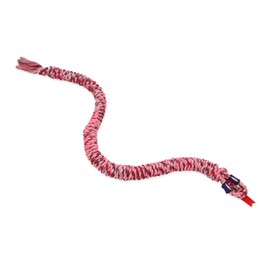 Mammoth Pet Products 26-Inch Snakebiter Rope Tug, Small, Assorted,MultiColored,53060F