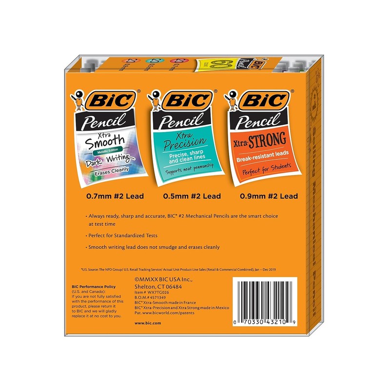 BIC Mechanical Pencil Variety Pack 60 ct