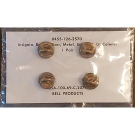 USAF Air Force Officer Rank SUBDUED USMC Lieutenant Colonel Rank Badge Lt Col