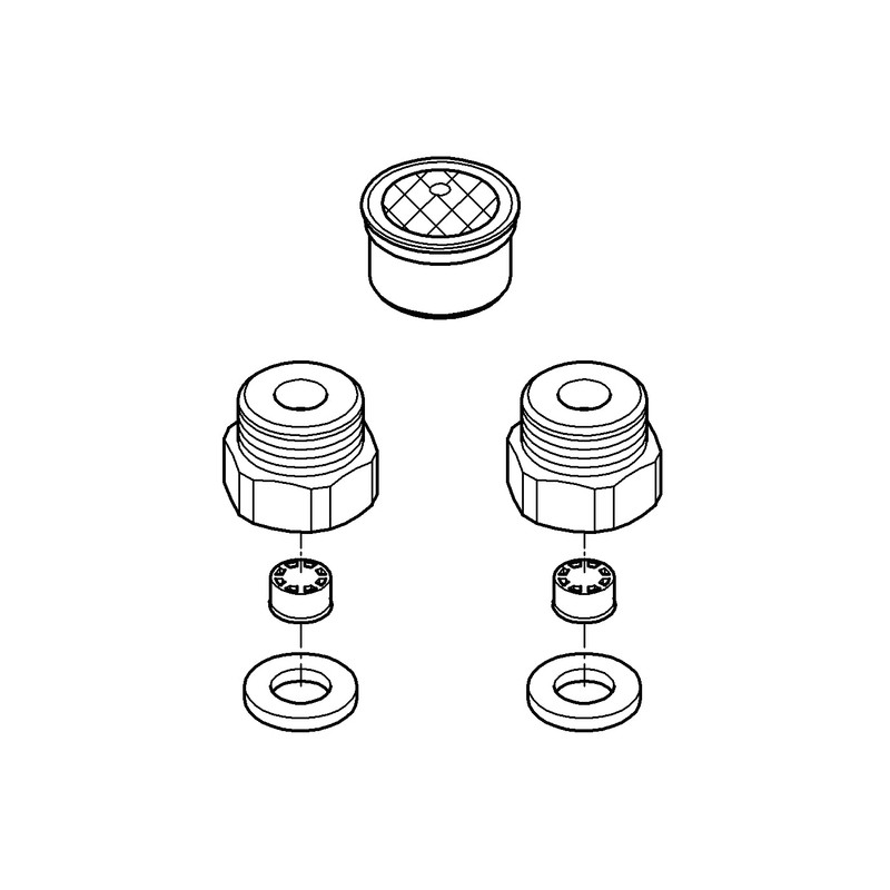 Grohe 48189000 Low Flow Solution Kits