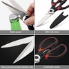 ATB Kitchen Scissor Heavy Duty Kitchen Shears with Protective Sheath