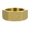 TA-VIGOR Brass Cap G3/8 Female Pipe Fitting Hex Compression Stop