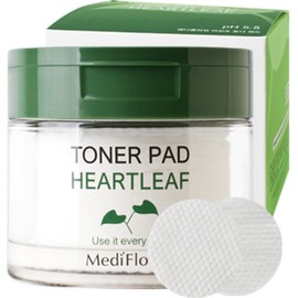 Slightly acidic Houttuynia cordata toner pad & Centella peeling pad large capacity 60 sheets moisturizing soothing pad - 1. Houttuynia cordata toner pad 180ml 60 sheets / 약산성 어성초 토너패드&센텔라 필링패드대용량 60매보습진정패드 - 1.어성초 토너패드180ml 60매