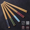 10 Pairs of Chopsticks Japanese Bamboo Chopsticks Reusable Washable Chopsticks