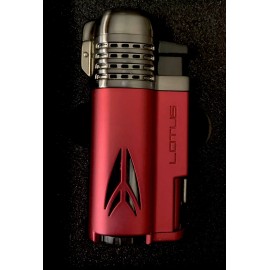 Romeo Y Julieta New In Box Lotus Romeo Y Julieta Red Quadruple Torch Cigar Lighter , cutter