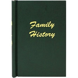 Family History Springback Binder A4 Leather Effect (Green)