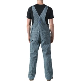 Big Smith Men's Hickory Stripe Bib Overall, Hickory Stripe, 40x32