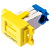 Panduit Corporation Cat6A JIS Plate Jack Kit, Yellow, JAOSSP6ATGYL
