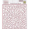 Nellie's Choice Confetti-Reusable Stencil for Crafts of 5.9 x 5.9