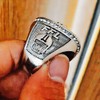 guancrown 2025 Fantasy Football Championship Ring Award Prize Trophy Sports