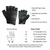 INBIKE Mountain Bike Gloves for Men Half Finger Cycling Gloves