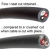 ENGINEER pk-51 Heavy Duty Cable Shears/Wire Cutters (Larger Version) for