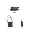 Isabelle Functional Multi Pocket Crossbody Bag (Black Pearl)