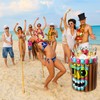 Vesici Totem Tiki Inflatable Cooler 25 x 20 Inch Hawaiian
