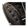 WILSON Guante de softbol para Mujer, 12 Pulgadas, Negro/Oro metálico,