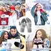 VENI MASEE Winter Lover Snow Print Keep Warm Touch Screen