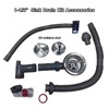 QruiLanTu Single Bowl Kitchen Sink Drain Kit Space Saving Sink