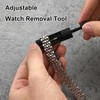 Watch Strap Removal Tool, 360pcsWatch Strap Pins Various Sizes(8-25mm), Watch
