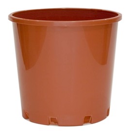 Home Leisure Reko Slim Line Pot 200 mm Size, Terracota